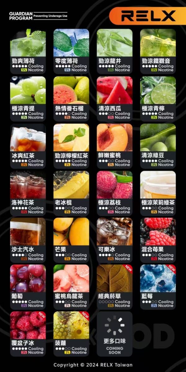 真人客服微信: Sp2good666 RELX悅刻六代❤️🔥3顆入/不通用一代🍬(任選10盒送一盒口味請備註)