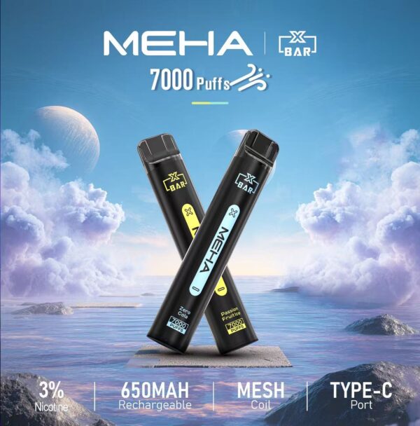 MEHA魅嗨拋棄式🪄7000口可充電小黑條🔋(任選10隻送一隻口味請備註)