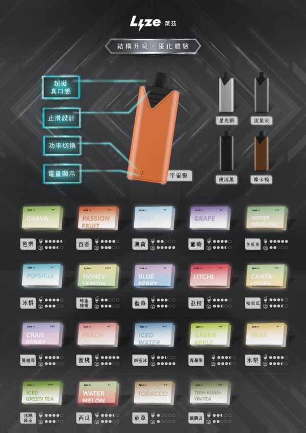 微信客服:sp2good666 LYZE萊茲🪄大容量超享受🍬與東京魔盒通配 (買10盒送一隻主機)